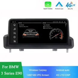 Car Android Multimedia Radio för BMW 3 Series E90 E91 E92 E93 CarPlay Video GPS Navigation Stereo Auto Monitor Screen