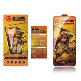 Armor Tiger ESD Proteggi schermo in vetro temperato antipolvere per Iphone 14 Pro Max 13 12 11 Pro Max XR XS 7 8 Samsung A04S A13 A14 A22 A23 A32 A33 A53 A52 5G 10 pezzi una scatola