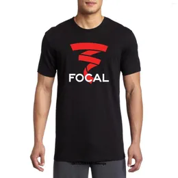 Męskie koszule T-koszulki głośniki ogniskowe Subwoofery Wzmacniacze samochodu Logo audio czarne męskie za okrągłe szyję krótkie rękawy swobodny t-shirt