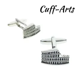 Cuffarts Vagula Cufflinks歴史的なローマコロッセオカフリンク