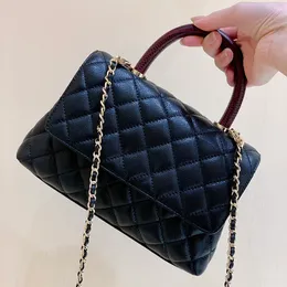 Designer Tote bags luxury Crossbody Bag Handbags Genuine leather Flap Bag 24CM Top-level Replication Shoulder bag With Box CH025