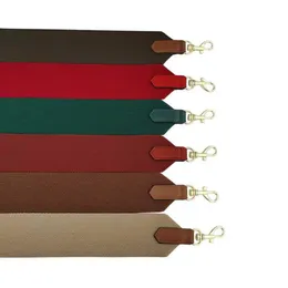 Bag Parts & Accessories DIY Replacement Belt Women Wide Canvas Accessory Shoulder Strap Solid Color Handle 100cm Belts Red Straps308p