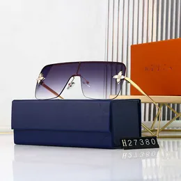 Projektant Lou Vut Luksusowe fajne okulary przeciwsłoneczne Transmisja na żywo osła Drużyna Ropucha Ropucha światła moda kobieta z oryginalnym pudełkiem