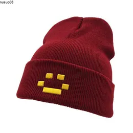 Beanie/Skull Caps Men's Knitte Skullies Winter Beanies Hat for Women Double Leaer Warm Cap