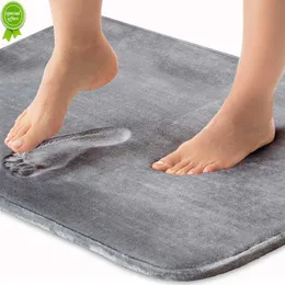 New Extra Thick Non-slip Home Bathroom Soft Absorbent Luxury Floor Mat Plush Velvet Bathroom Rug for Home Tub Bathroom