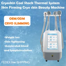 Cryooskin Cryo Thermal T Shock Cryo Therapy för ansiktskroppsskulptering Maskin Thermal Cryoskin Slimming Device