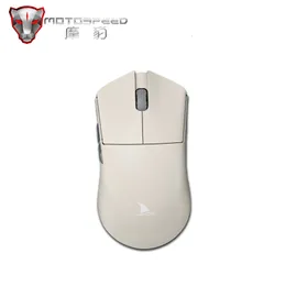 Möss Motospeed Darmoshark M3 Wireless Bluetooth Gaming Esports Mouse 26000DPI 7 Knappar Optisk PAM3395 Datormus för Laptop PC 230518