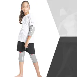膝パッドの子供の子供大人4pcs/セットエルボスポーツボーイズガールズ安全サポート保護ギアセットダンスバイクのためのセット