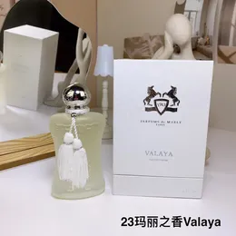 3-7 gün içinde ABD'ye ücretsiz gönderim orijinal 1: 1 parfümler Marly Valaya 75ml Seksi Kadın Parfume Eau de Parfum Kadın