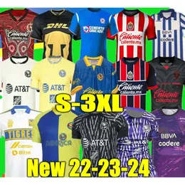 Maglia da calcio Cruz Azul unam football americano Club America 23 24 Atlas Fc Naul Tigres Third Chivas Guadalara 20 Anos Xolos Kit speciale Tijuana