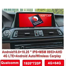 Qualcomm 8Core RAM4G ROM64G CAR multimedia-spelare för BMW 5 Series 520i F10 F11 (2011-2016) CIC/NBT BT Wi-Fi