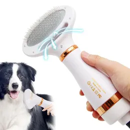 Parts Pet Dog Dryer Quiet 2in1 Dog Hair Dryers and Comb Brush Grooming Kitten Cat Hair Comb Puppy Fur Blower Low Noise Temprature