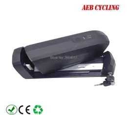 Free Shipping 250W 350W 500W Lithium ion 36v 48v E-bike battery 10ah 10.5ah 11.6ah 12ah 13ah 14ah hailong-2 battery pack