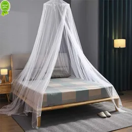 Ny säng canopy myggnät stor säng hängande gardiner netting för singel till king size sängar trädgård camping rese hem dekor