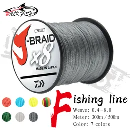 Braid Line Walk Fish Japan 8X Fish Wire 300M 500M 8-Strand Braided Fish Wire for Carp Fish Wire Multi wire PE Wire 230517