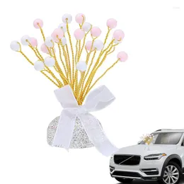 Rhinestone Car Diffuser Anti Fade Luxury Decoration Air Freshener Scratch Ornament Interiör Tillbehör blankt för