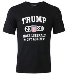 Trump 2020 Print T Shirt S3XL ONeck Short Sleeve Men Shirts Summer Cotton TShirt Fashion Black Trump Casual Shirt Gifts VT06427403490