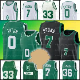 boston''Celtics''0 Jayson Tatum Basketball Jerseys Jaylen 36 Marcus 33 Brown Smart Men Youth Green2022 2023 Jersey men women youth