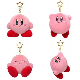 حشو حيوانات أفخم نجمة Kirby Plush Toys Cartoon Kirby Plush Doll Pendant Kawaii Anime Soft Stuffed -Ceychain Hifftiz