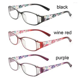 Solglasögon kvinnors presbyopia läsningsglasögon unisex glasögon snygga läsare för syn med diopter 1.0-4.0