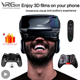 VR Glasses VRG Pro 3D Virtual Reality VR Glasses Устройства гарнитуры Viar Goggles Linse Smart для смартфона с смартфонами просмотра 230518