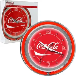 14 Coca-Cola Neon Clock, динамическая лента