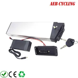 52V High voltage folding bike battery 52V 10.5Ah Lithium ion silver case battery for city bike foldable ebike with charger