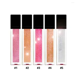 Lucidalabbra 11 colori Glitter Lucido Non appiccicoso Lunga durata Umidità Nutriente Cura Trucco Cosmetici Etichetta privata Bulk personalizzato