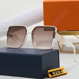 New Fashion Classic 8264 Óculos de sol para homens Metal Square Gold Frame UV400 Unissex Vintage Style Attitude Sunglasses Protection Eyewear com caixa