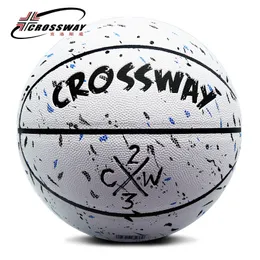 Balls s Brand CROSSWAY L702 Basketball Ball PU Materia Official Size7 Free With Net Bag+ Needle 230518