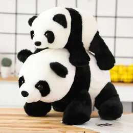 Party Favor 26cm Söt Superfylld djurdocka Toy Pluka Panda Toys Christmas Birthday Present för barn Baby Bedroom Ornaments