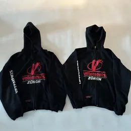 Vetements zip hoodie best sale
