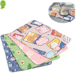 Ny husdjurskylning Pad Puppy Summer Pad Breattable Cat filt Ice Pad l L