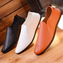 Spring Dress Loafers Fashion Boat Man Man Brand кожа Moccasins мужские