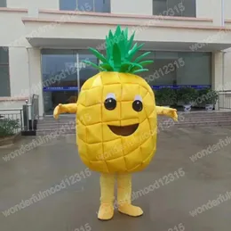 Leistung Ananas Maskottchen Kostüme Karneval Hallowen Geschenke Unisex Erwachsene Ausgefallene Partyspiele Outfit Urlaub Außenwerbung Outfit Anzug