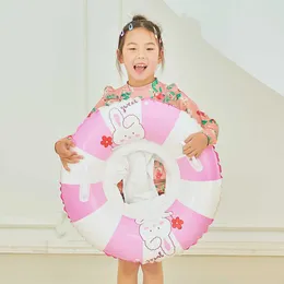 Inflatable Floats Tubes PVC swimming lifebuoy wear-resistant children's swimming pool soft and reusable swimming pool floor convenient for summer vacation P230519