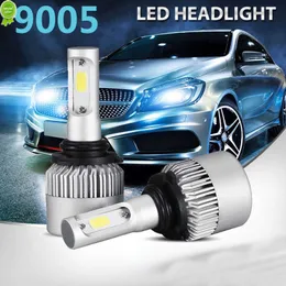 New New 1 Pair 70W Car Headlight Bulbs LED 8000LM H1 H4 H7 H11 9005 9006 Headlamps LED Lamps DC9-32V Fog Lights for Car Trucks SUV RV