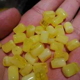 Perline Secchio di ambra gialla baltica naturale per gioielli che fanno collana di braccialetti fai da te accessori di perline sciolte di cera di miele all'ingrosso