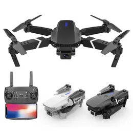 E88 Pro Drone With Wide Angle HD 4K 1080P Dual Camera Height Hold Wifi RC Foldable Quadcopter Dron Gift Toy