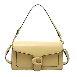 Handbag de luxo Famous Designer Bag Moda Classic Pu Leather Women Letter Letter Shell Buckle diagonal Bolsa de bolsa de bolsa