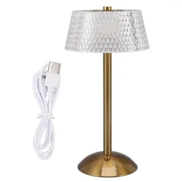 Tischlampen LED-Lampe USB-Aufladung Stufenloses Dimmen Touch Control Sensor Nachttisch Metall Acryl 3 Lichtfarbe für Wohnzimmer