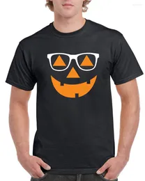 Herr t-skjortor halloween jack o lanterna herr t-shirt pumpa skrämmande dräkt skrämmande skelett bomullsmode t-shirts topp tee