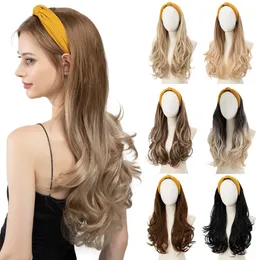 Peruca de 24 polegadas para mulheres com faixas para cabelos longos e uma grande variedade de estilos de peruca para escolher o suporte a logotipos personalizados