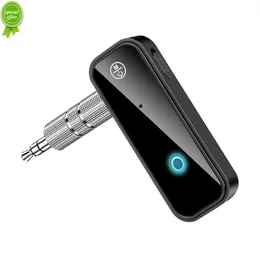 Nuovo kit per auto Bluetooth trasmettitore ricevitore adattatore wireless adattatore audio stereo da 3,5 mm adattatore audio per auto vivavoce per musica