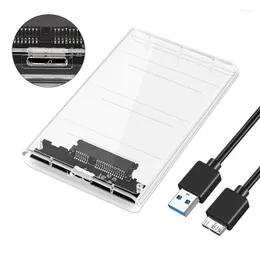 3.0 Micro B HDD Enclosure Of 2.5" Hard Disk Case SSD SATA3 To USB 3.0/2.0 Box Gen2 6GBp/s