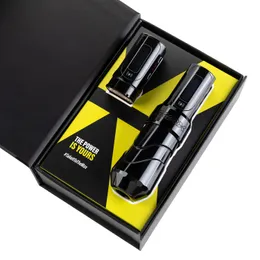 آلة الوشم FK Max Tattoo Machine Cartridge Pen Wireless Batter Pen Pun مع بطاريتين قابلتين للشحن لفنانين الوشم 230518