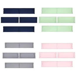 Baby bedding sleep anti drop bumper cotton material strip solid color crib infant 4pcs/set anti collision barrier pink grey pink soft touch ba28 C23