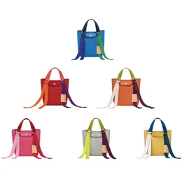 Классическая кросс -кроссовая сумочка на плече 2 размера дизайнерские пакеты искренние кожаные лонгхаммп Totes Mens Beach Женские косметические сумки Le Replay Clutch Sagn