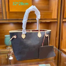 Fashion Luxury Shopping Bags Women Handbags Designer Purses Bucket Shoulder Bag Large Capacity Wallets Flowers Inside Red Stripe L2367