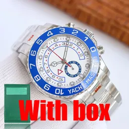 top mens luxury watch designer watches Upgraded Master Series Men Dial Ceramic Bezel Two-tone Inlaid Stainless Steel Bracelet automatic mechanical Watches